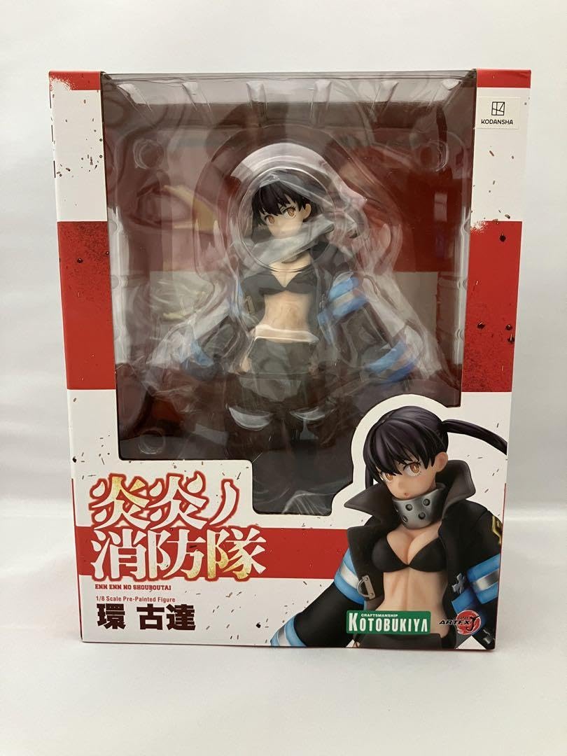 Amazon.co.jp: artfx j 炎炎ノ消防隊 環古達 18 完成品フィギュア